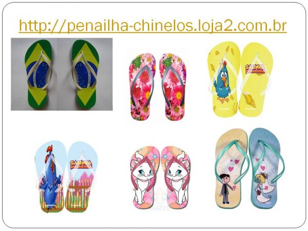 Chinelos na Moda